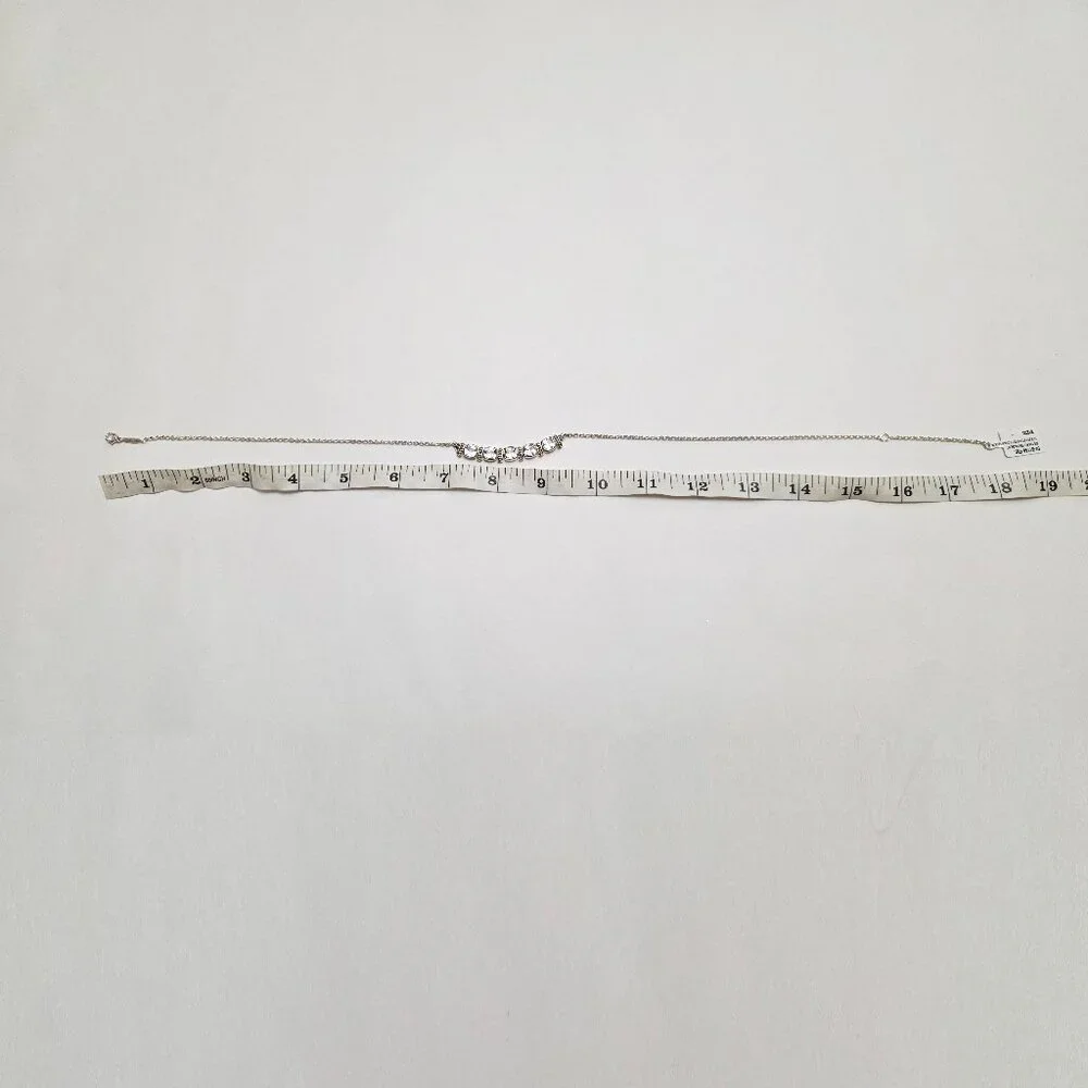 Lagos Rittenhouse Five Station White Topaz Necklace - Picture 13 of 16